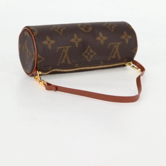 LOUIS VUITTON Monogram Papillon Pouch LV Auth - Picture 8 of 15